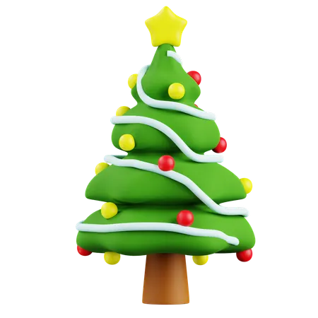 Sapin de Noël  3D Icon