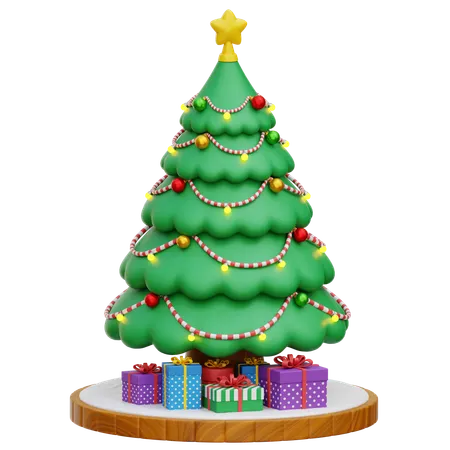 Sapin de Noël  3D Icon