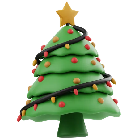 Sapin de Noël  3D Icon