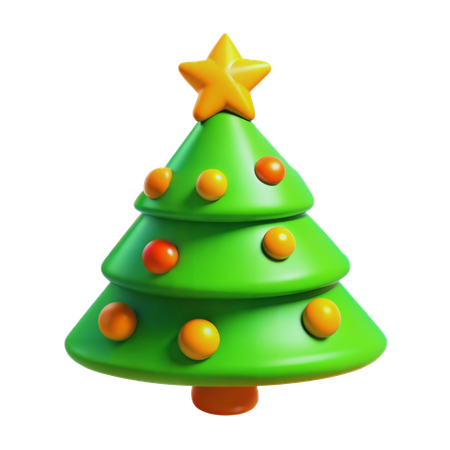 Sapin de Noël  3D Icon