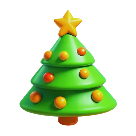 Sapin de Noël  3D Icon