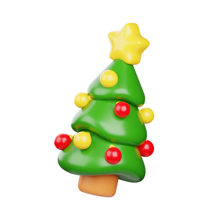 Sapin de Noël  3D Icon