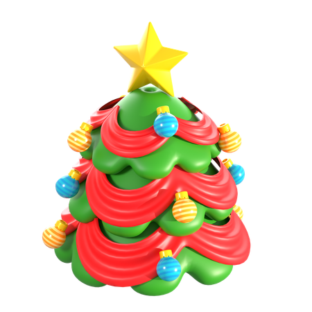 Sapin de Noël  3D Icon