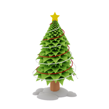 Sapin de Noël  3D Icon