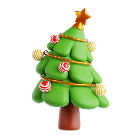 Sapin de Noël  3D Icon