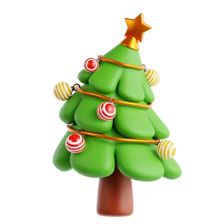 Sapin de Noël  3D Icon