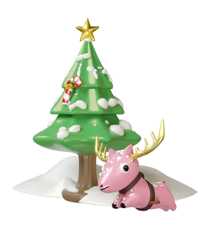 Sapin de Noël  3D Icon