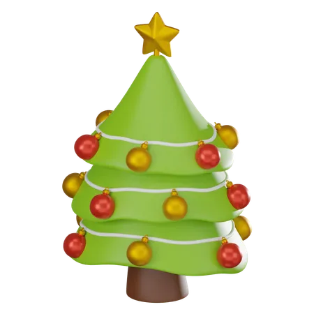 Sapin de Noël  3D Icon