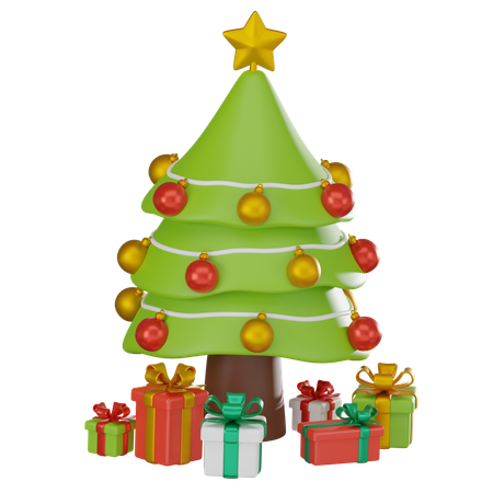 Sapin de Noël  3D Icon