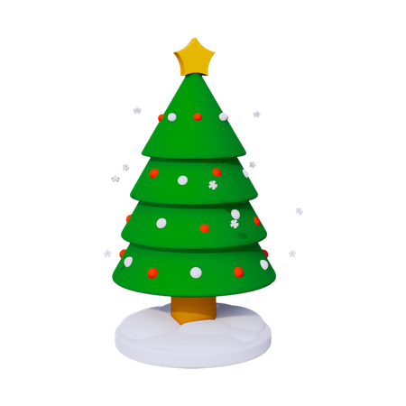 Sapin de Noël  3D Icon