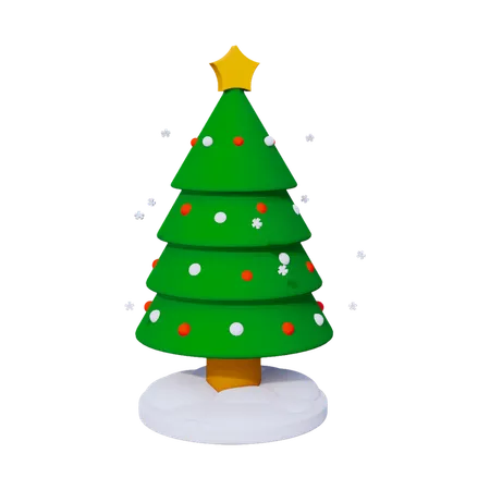 Sapin de Noël  3D Icon