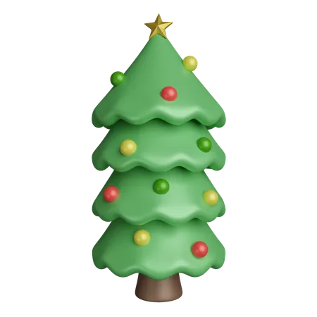 Sapin de Noël  3D Icon