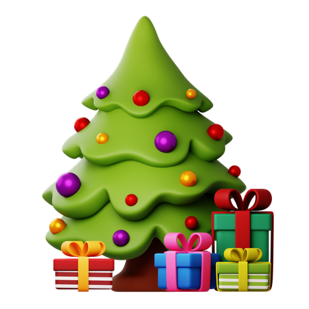 Sapin de Noël  3D Icon