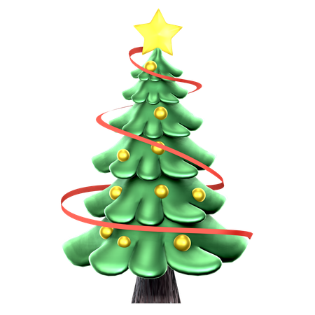 Sapin de Noël  3D Icon