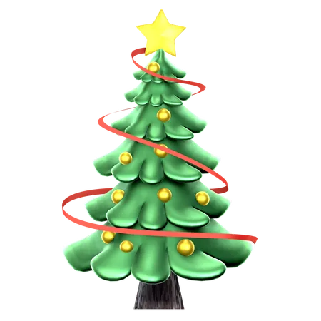 Sapin de Noël  3D Icon