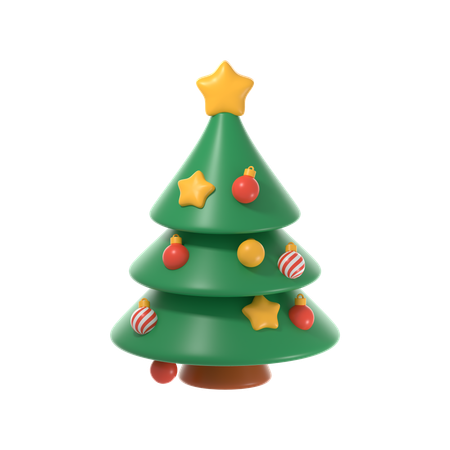 Sapin de Noël  3D Icon