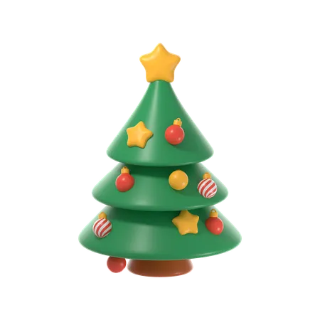 Sapin de Noël  3D Icon