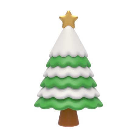 Sapin de Noël  3D Illustration