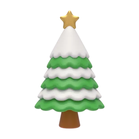 Sapin de Noël  3D Illustration