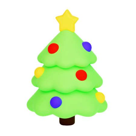 Arbre de Noël  3D Icon