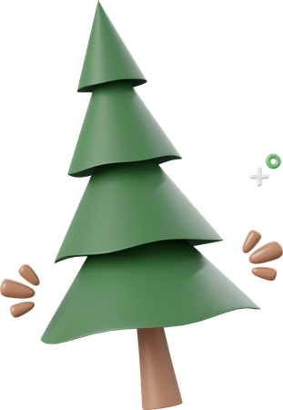 Sapin de Noël  3D Icon