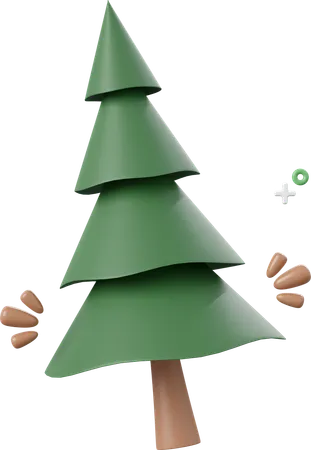 Sapin de Noël  3D Icon