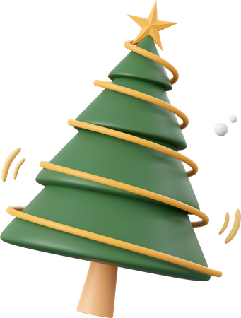 Sapin de Noël  3D Icon