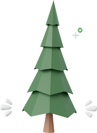 Sapin de Noël  3D Icon