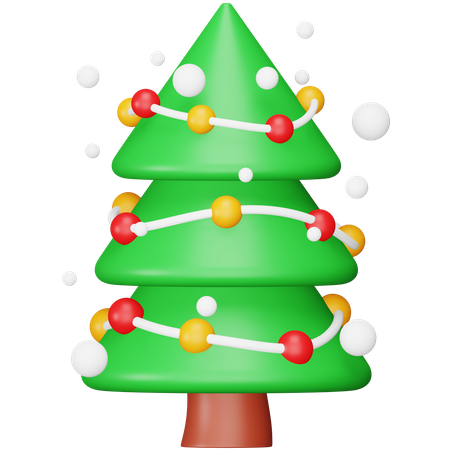 Sapin de Noël  3D Icon