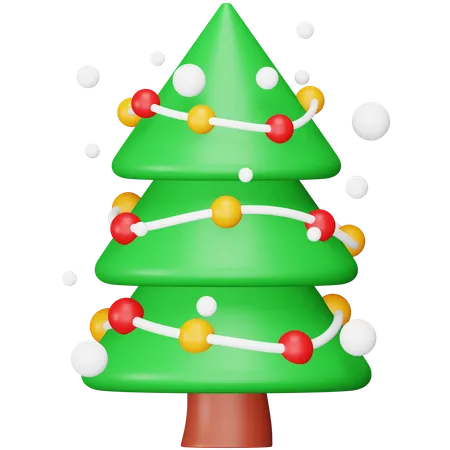 Sapin de Noël  3D Icon