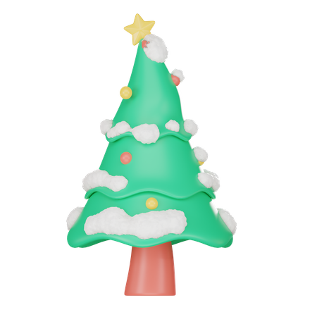 Sapin de Noël  3D Icon