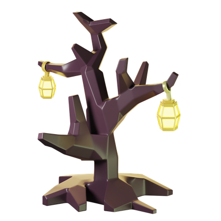 Arbre d'Halloween  3D Icon