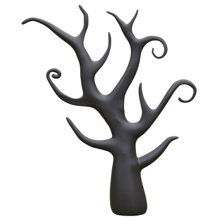 Arbre effrayant  3D Icon