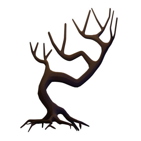 Arbre effrayant  3D Icon