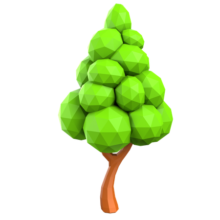 Arbre feuillu  3D Icon