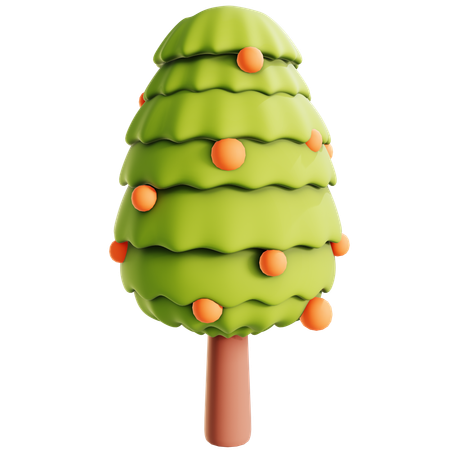 Arbre fruitier  3D Icon