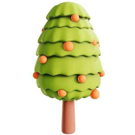 Arbre fruitier  3D Icon