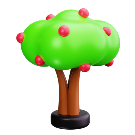 Arbre fruitier  3D Icon