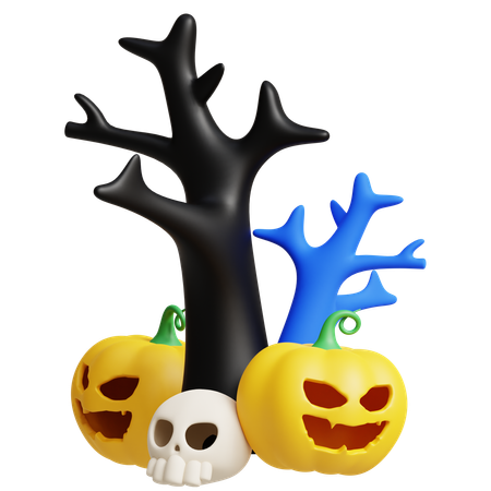 Arbre mort  3D Icon