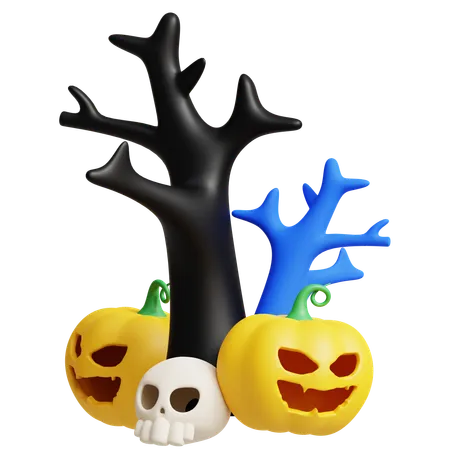 Arbre mort  3D Icon