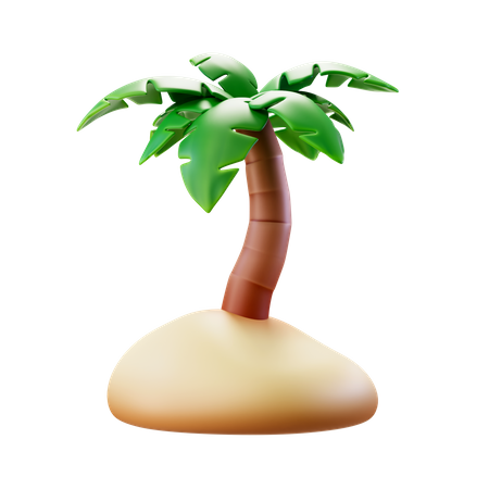 Arbre tropical  3D Illustration
