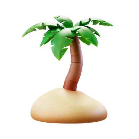 Arbre tropical  3D Illustration