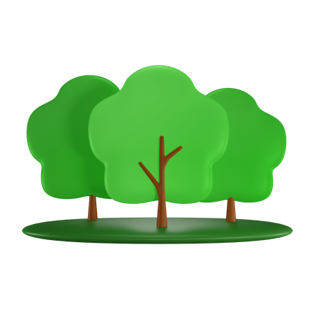 Des arbres  3D Icon