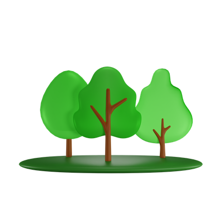 Des arbres  3D Icon