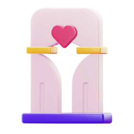 Arc d'amour  3D Icon