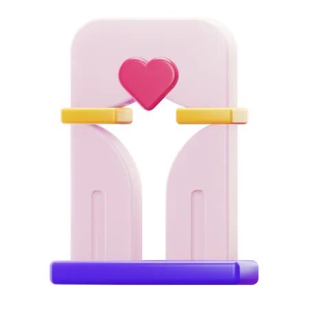 Arc d'amour  3D Icon