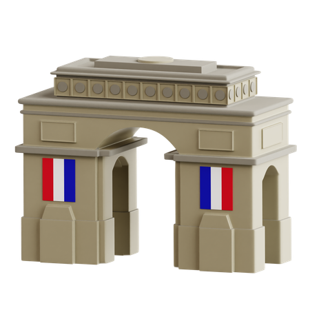 Arc de Triomphe  3D Icon