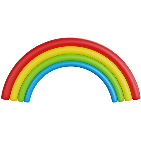 Arc-en-ciel  3D Icon