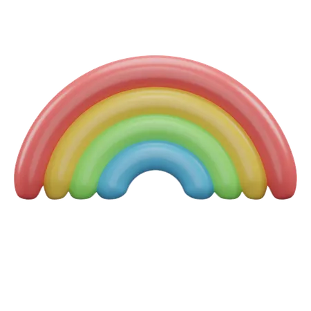 Arc-en-ciel  3D Icon