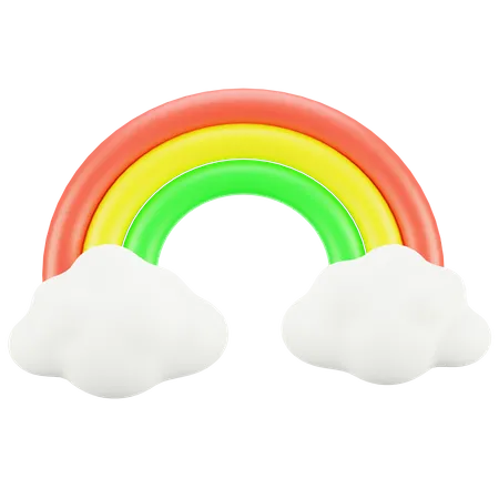 Arc-en-ciel  3D Icon